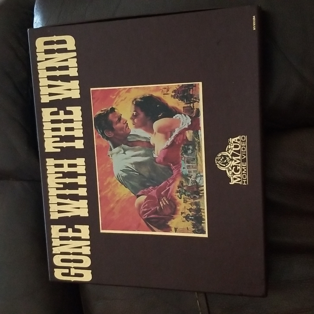 Gone With The Wind Collector VHS Set Complete With Book